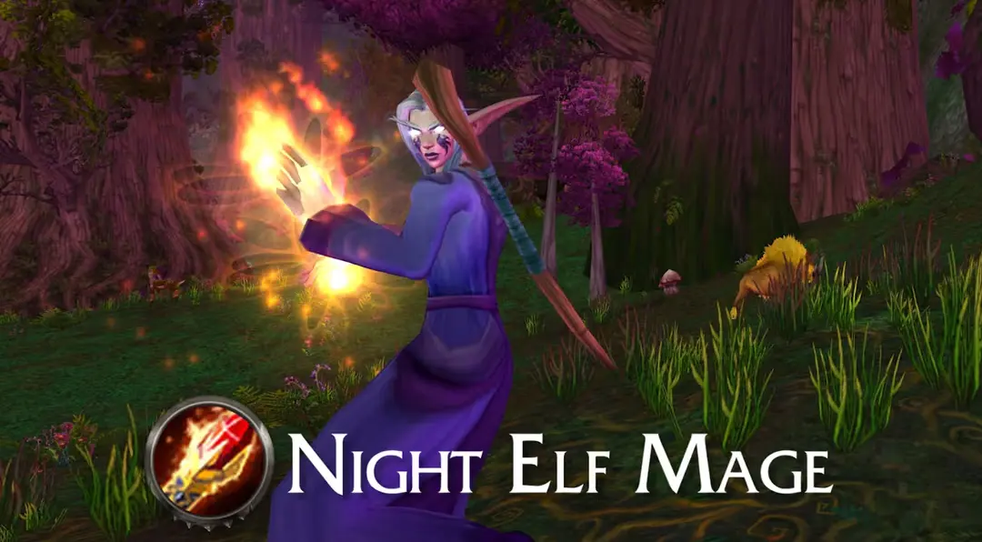 Night Elf Mage Lv.60 — WoW Ascension Classic | Cuenta Nivelada